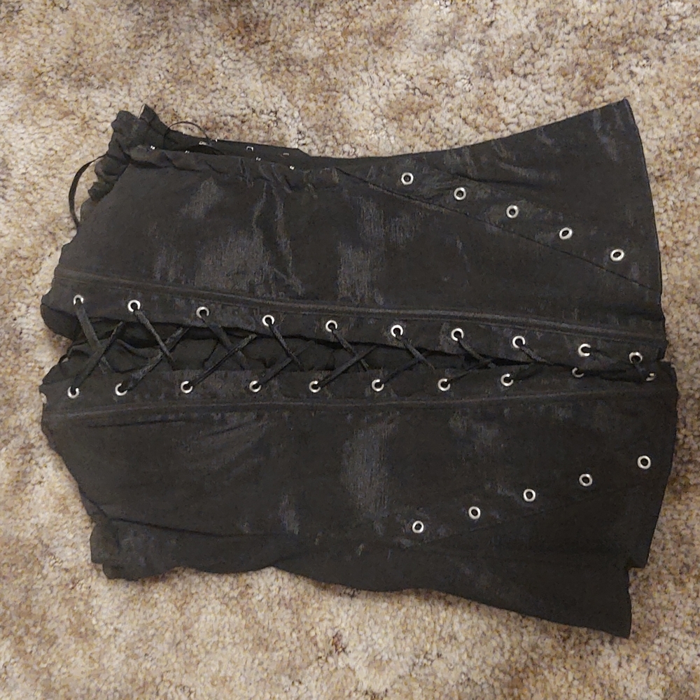 Oh yes black corset size m